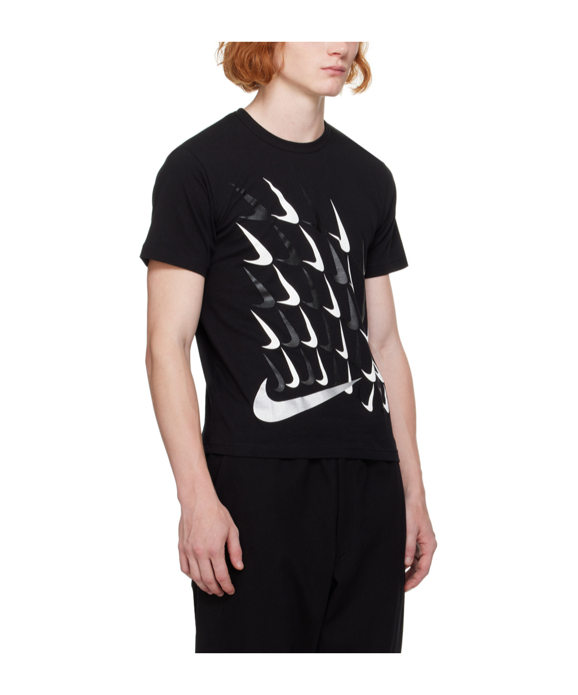 Shop Comme Des Garçons X Nike Dx T-shirt In Black