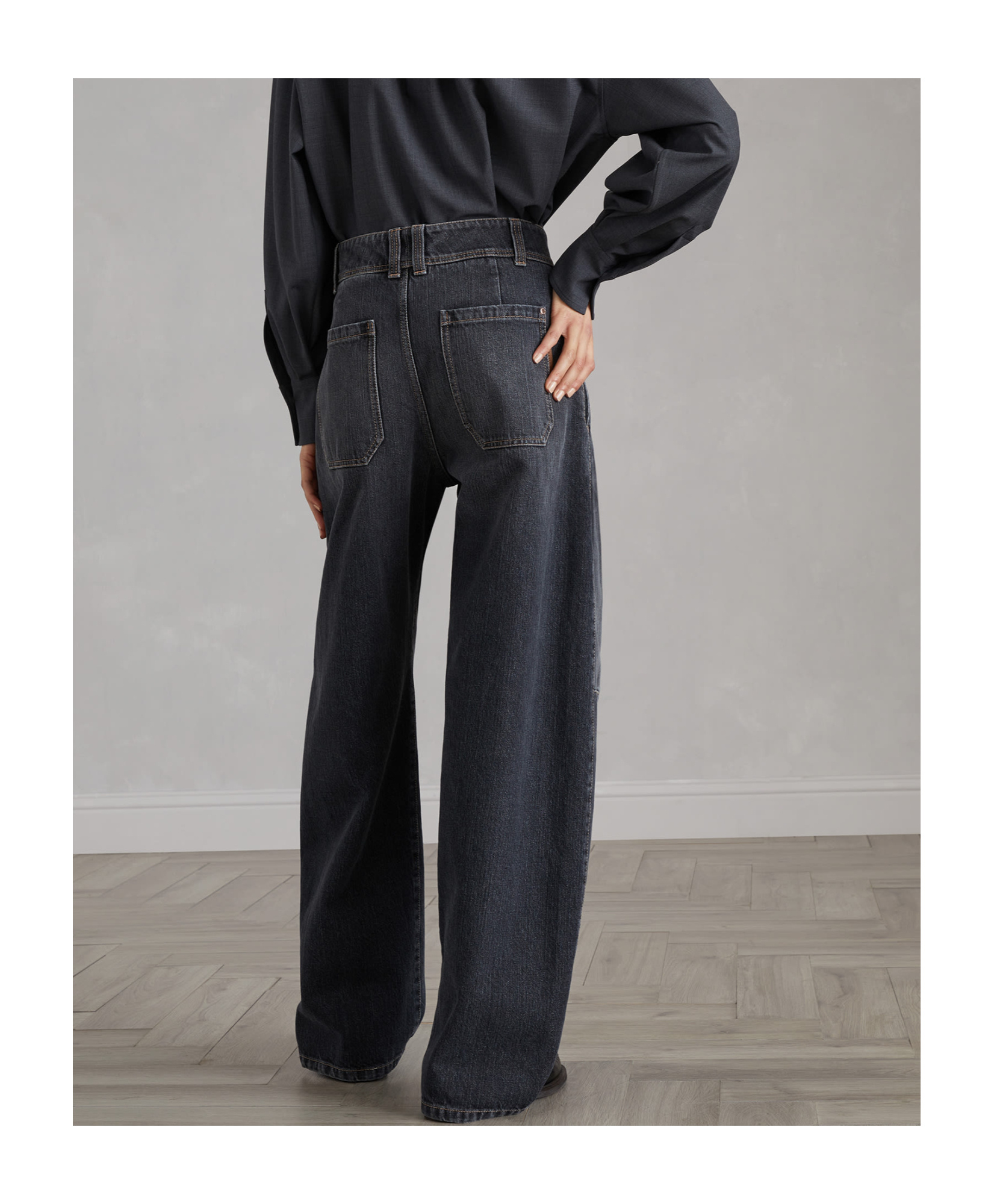 Brunello Cucinelli Jeans In Black