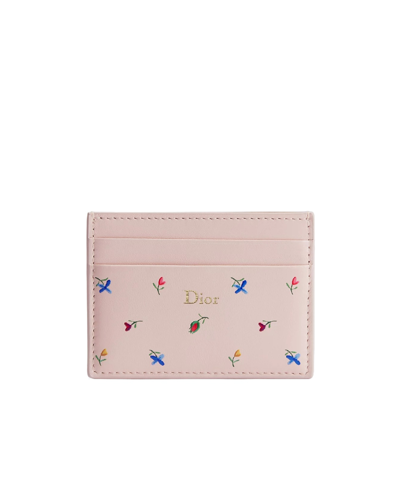 Dior Amour  Freesia Card Holder In Nude