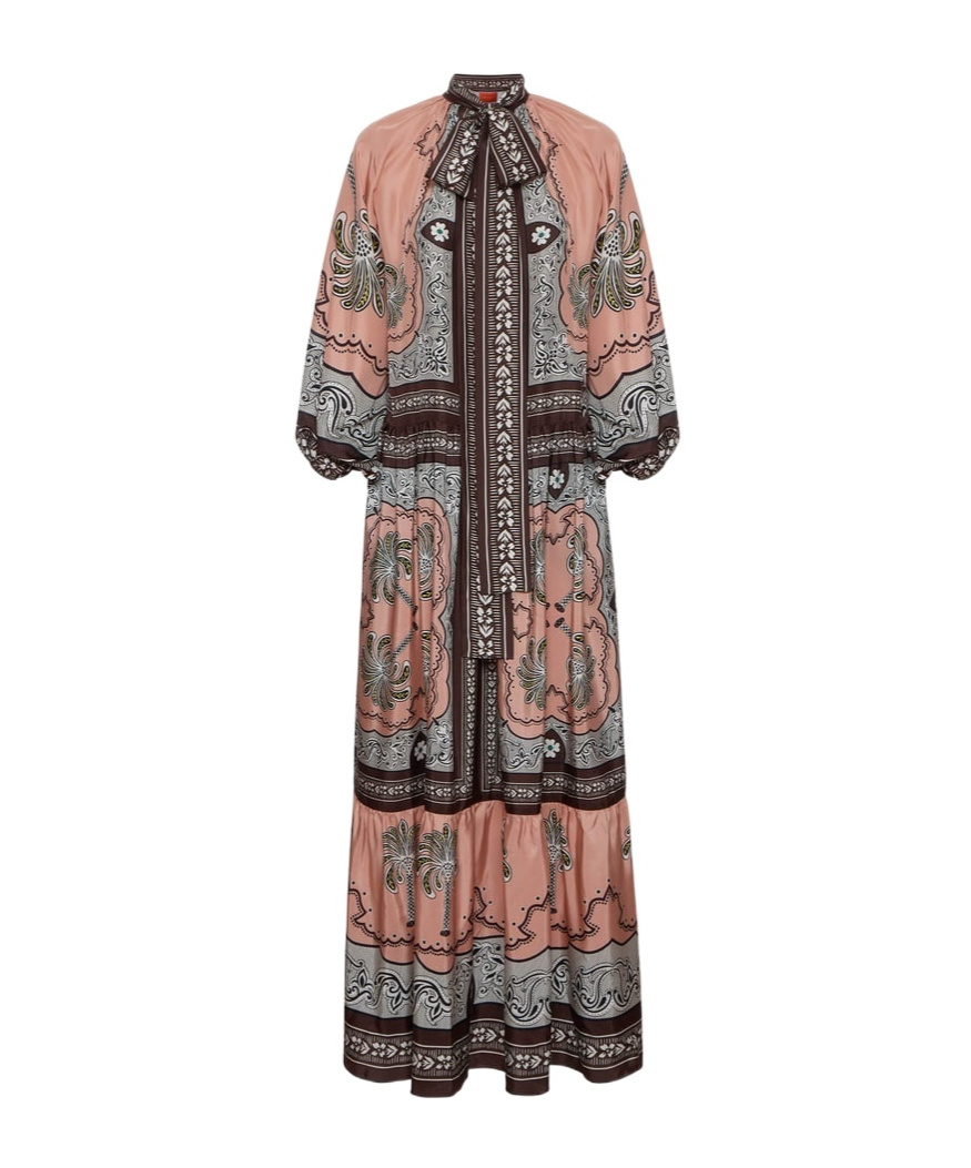 La Doublej Athena Dress In Multicolor