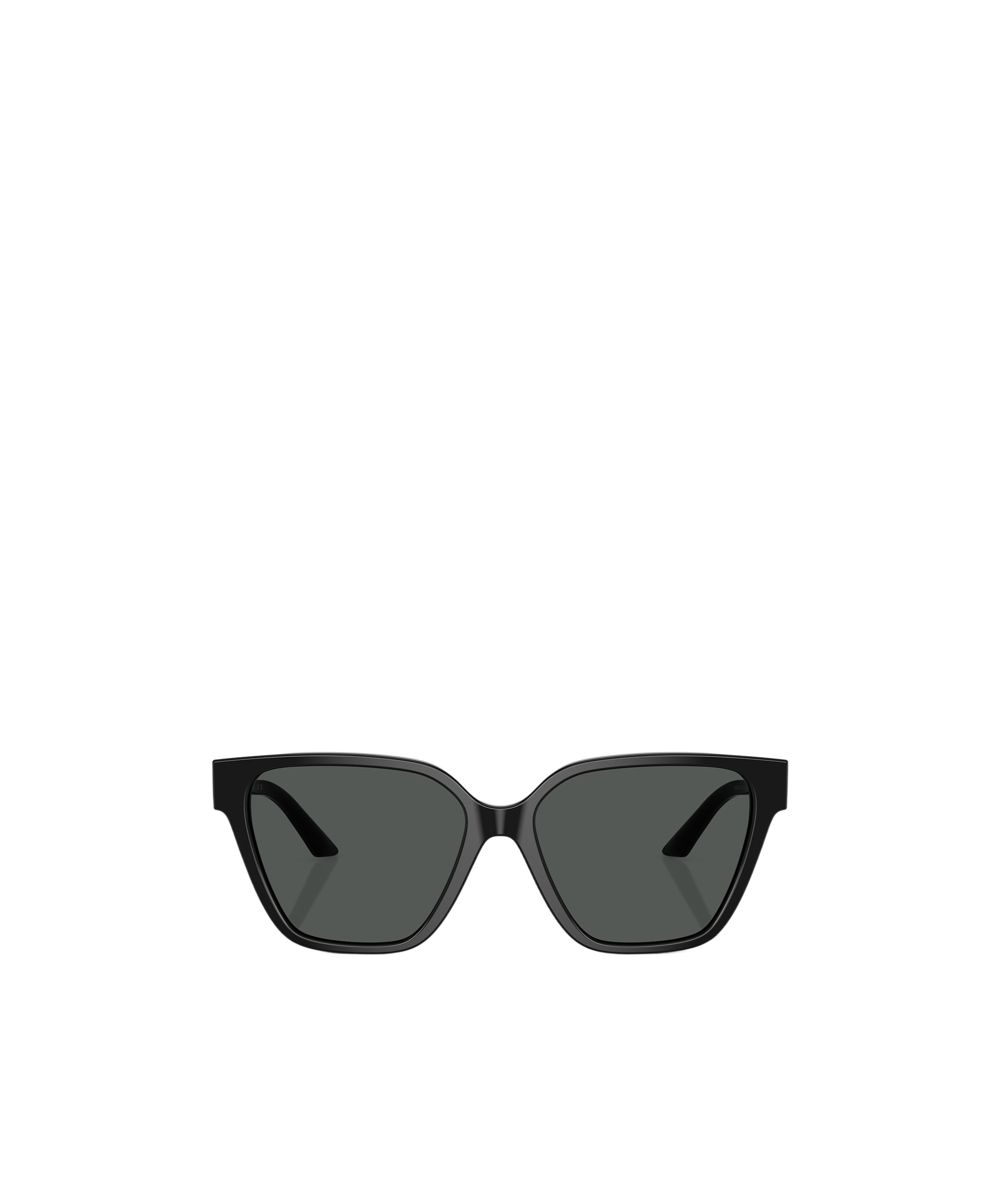 Versace Geometric Frame Sunglasses In Black
