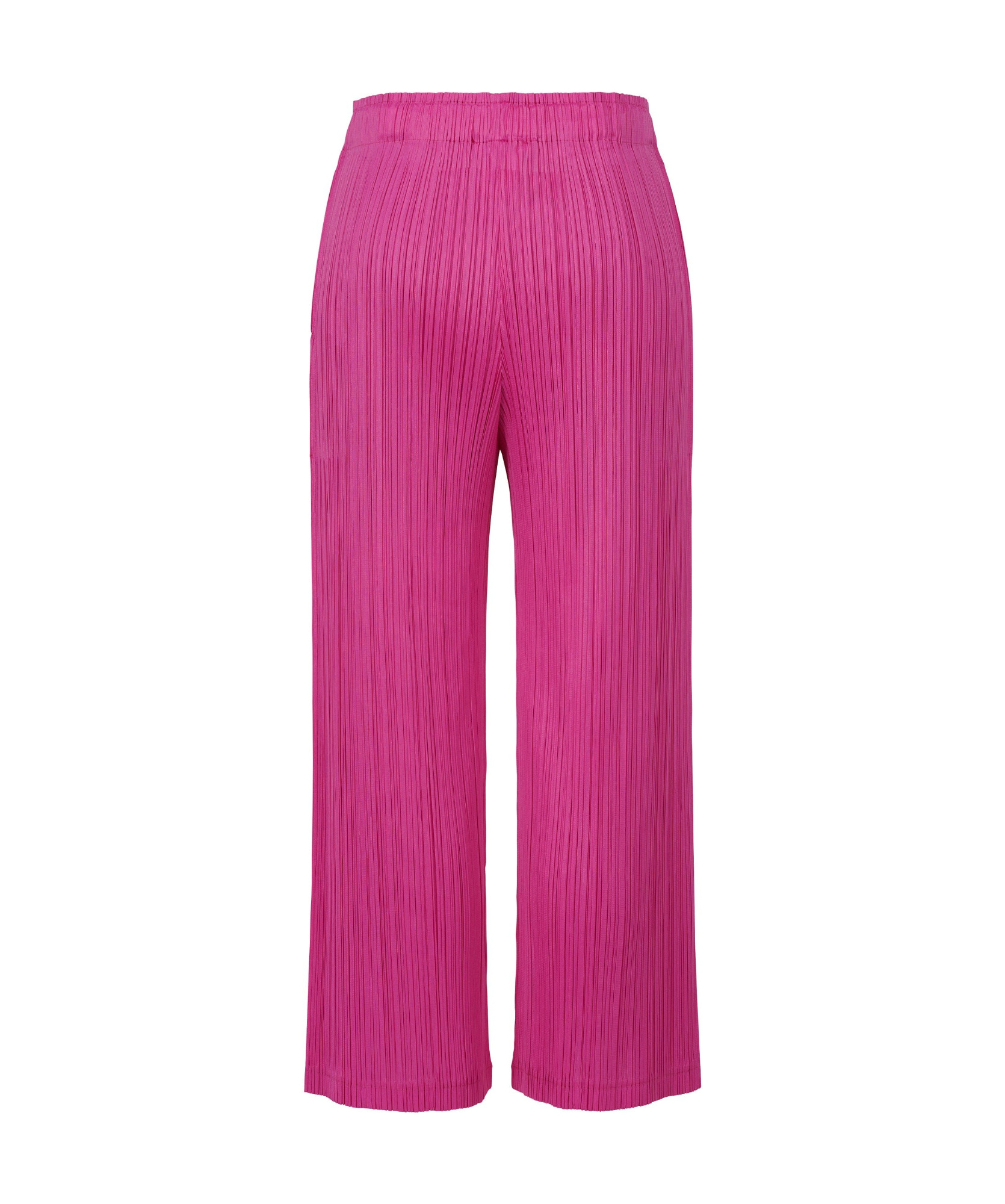 Issey Miyake Light Wave Trousers In Pink