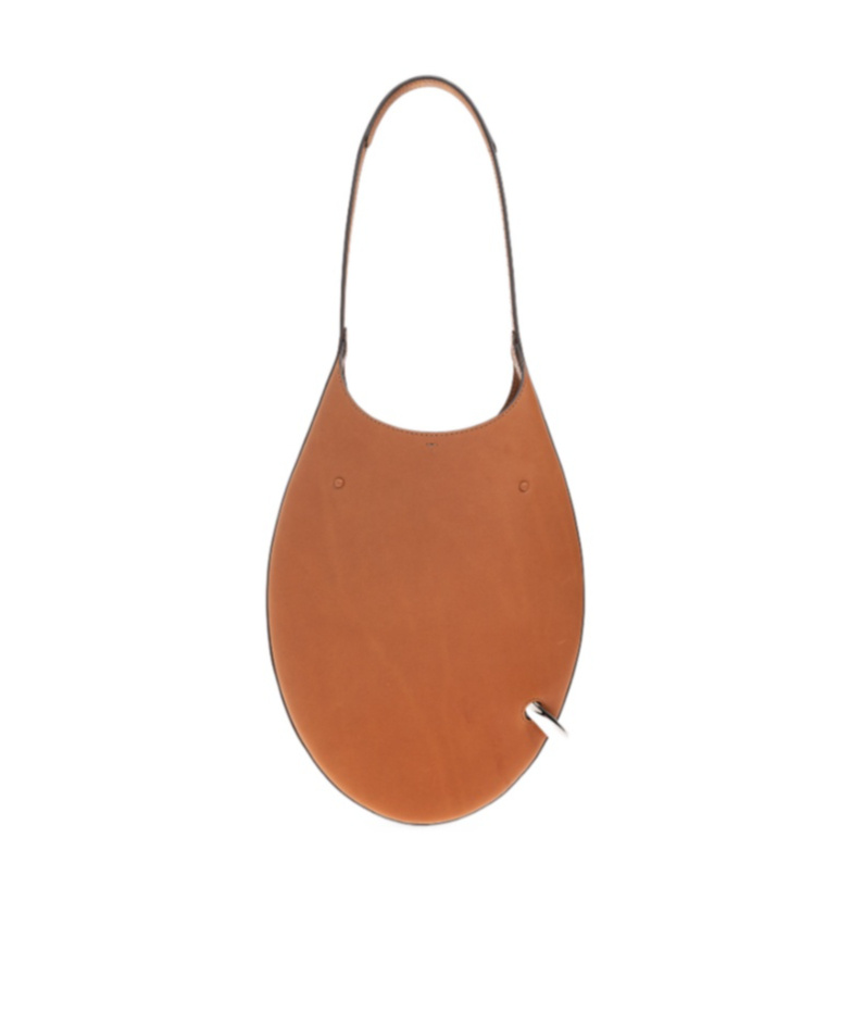 Tory Burch Small Pierced Shoulder Bag In Brown