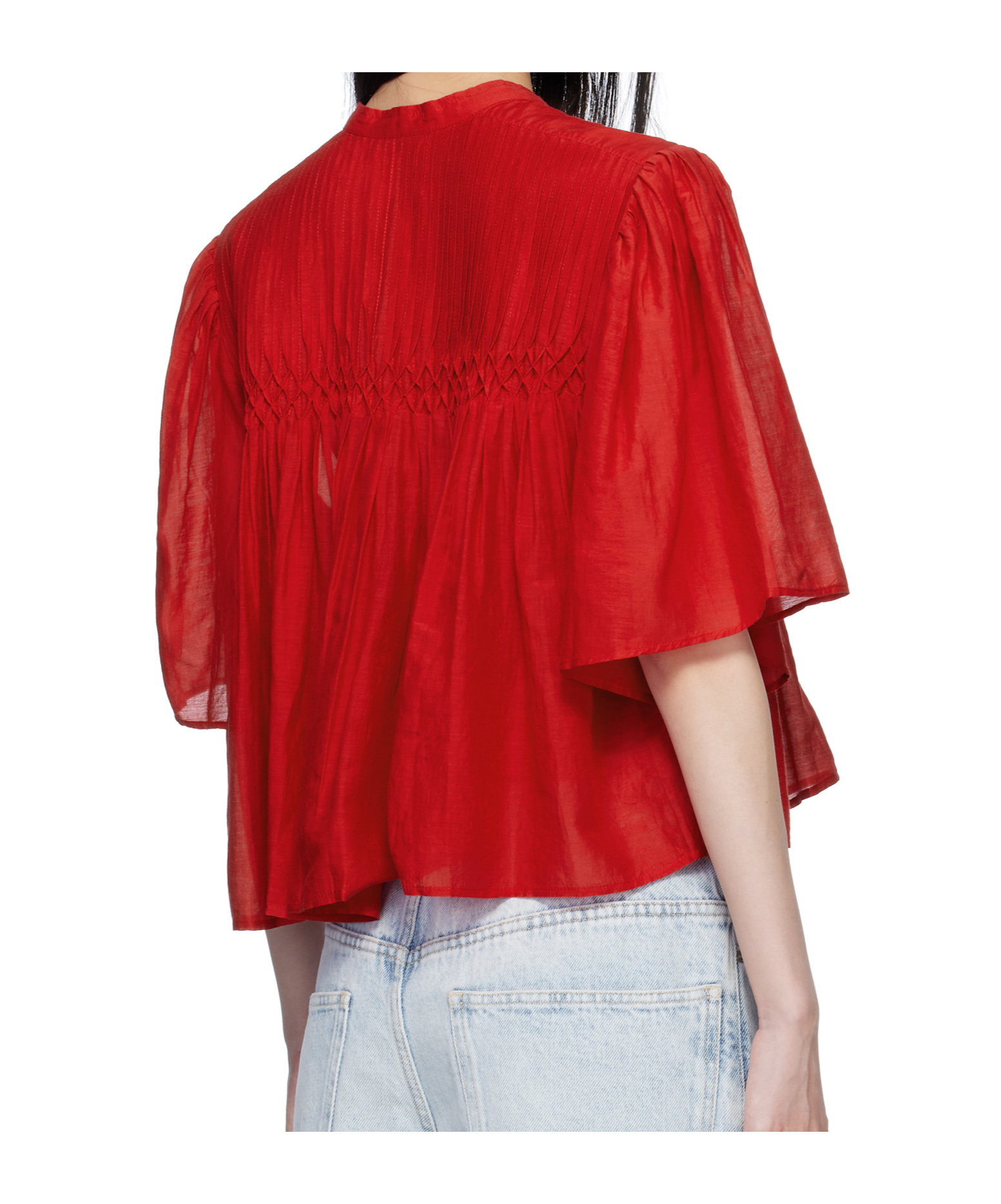Isabel Marant Étoile Button Shirt In Red