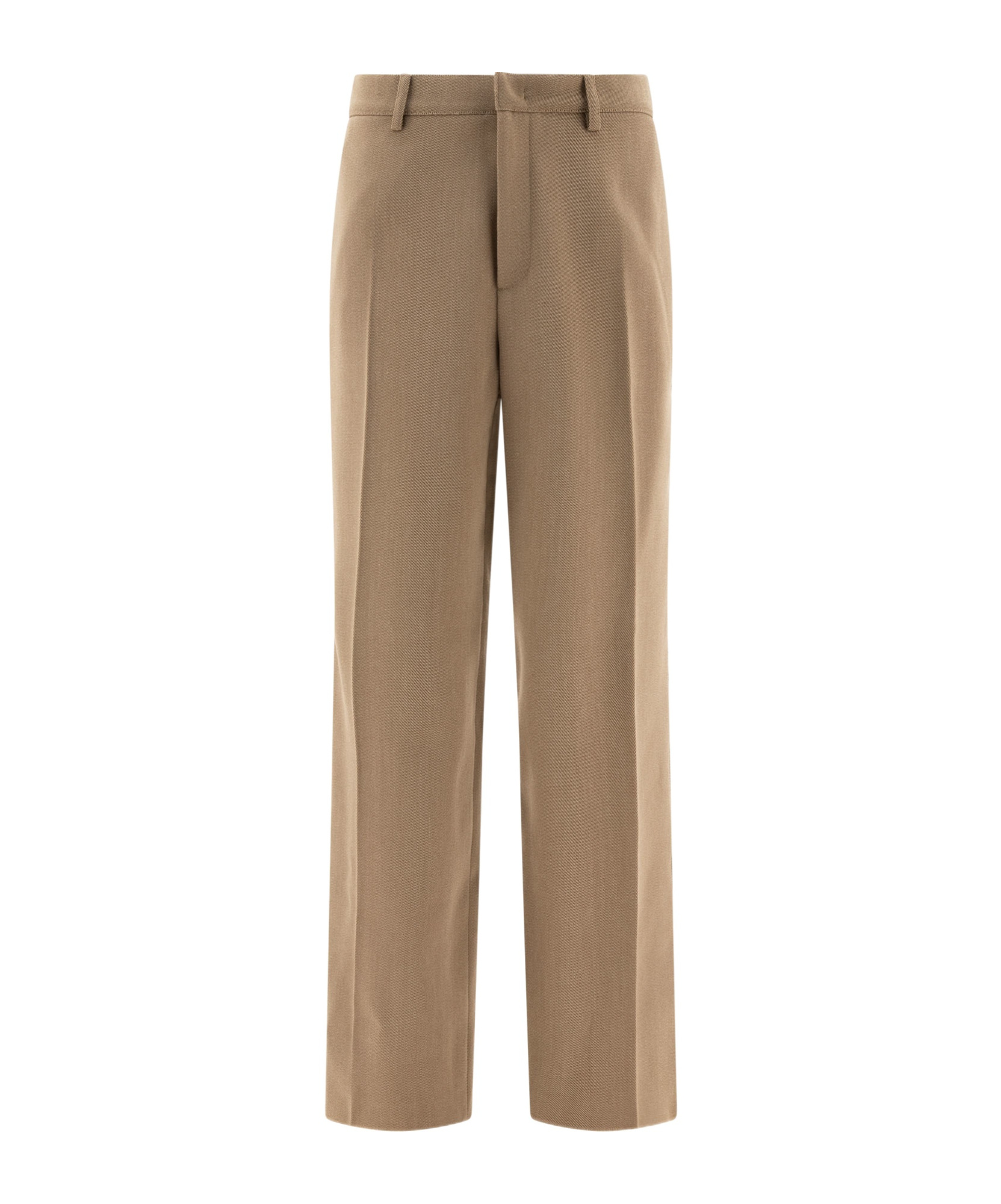 Jil Sander Belt-loop Casual Pants In Brown