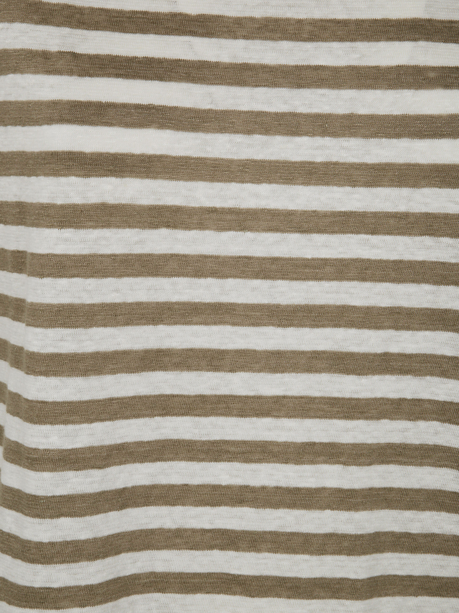 Shop Majestic Striped T-shirt In Sable