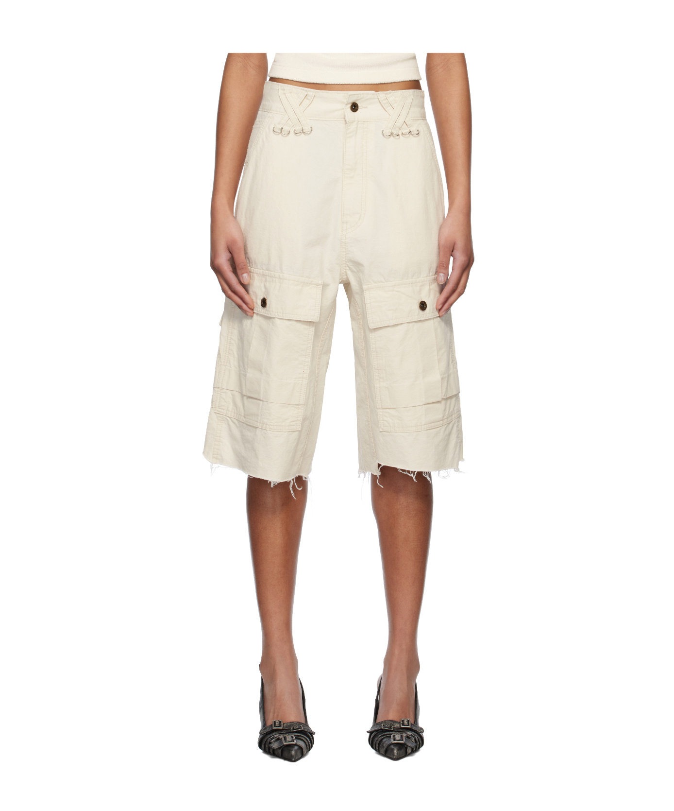 We11 Done Military Vintage Shorts