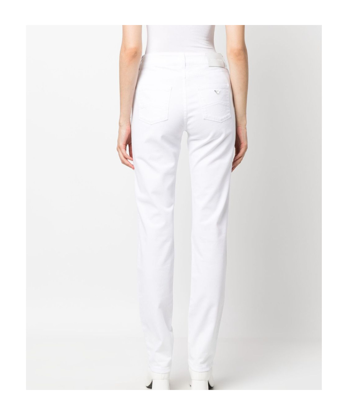 Emporio Armani Official Store Jeans Skinny In White