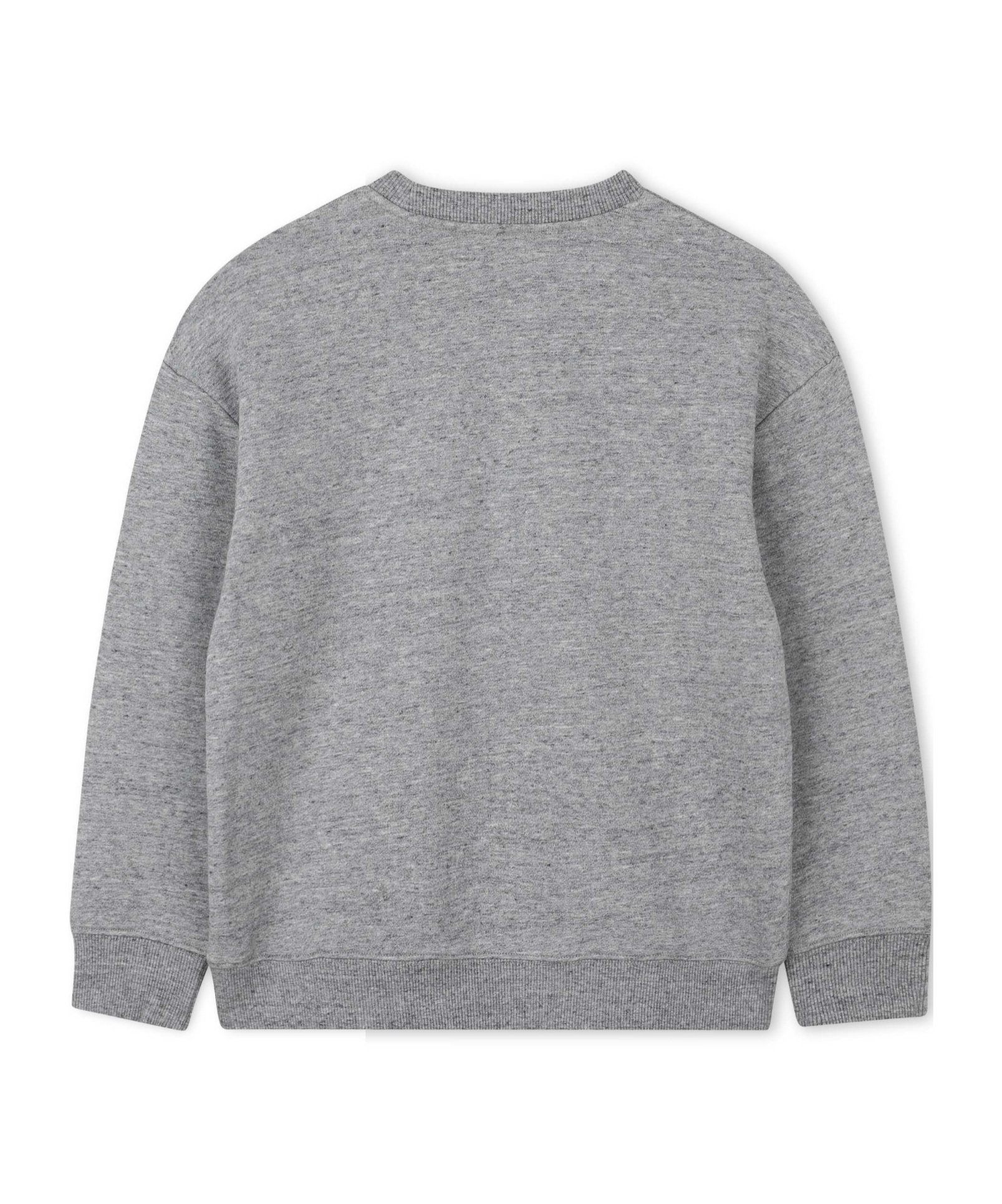 Marc Jacobs Girl's Jeweled Logo Cotton Fleece Sweatshirt In Gray