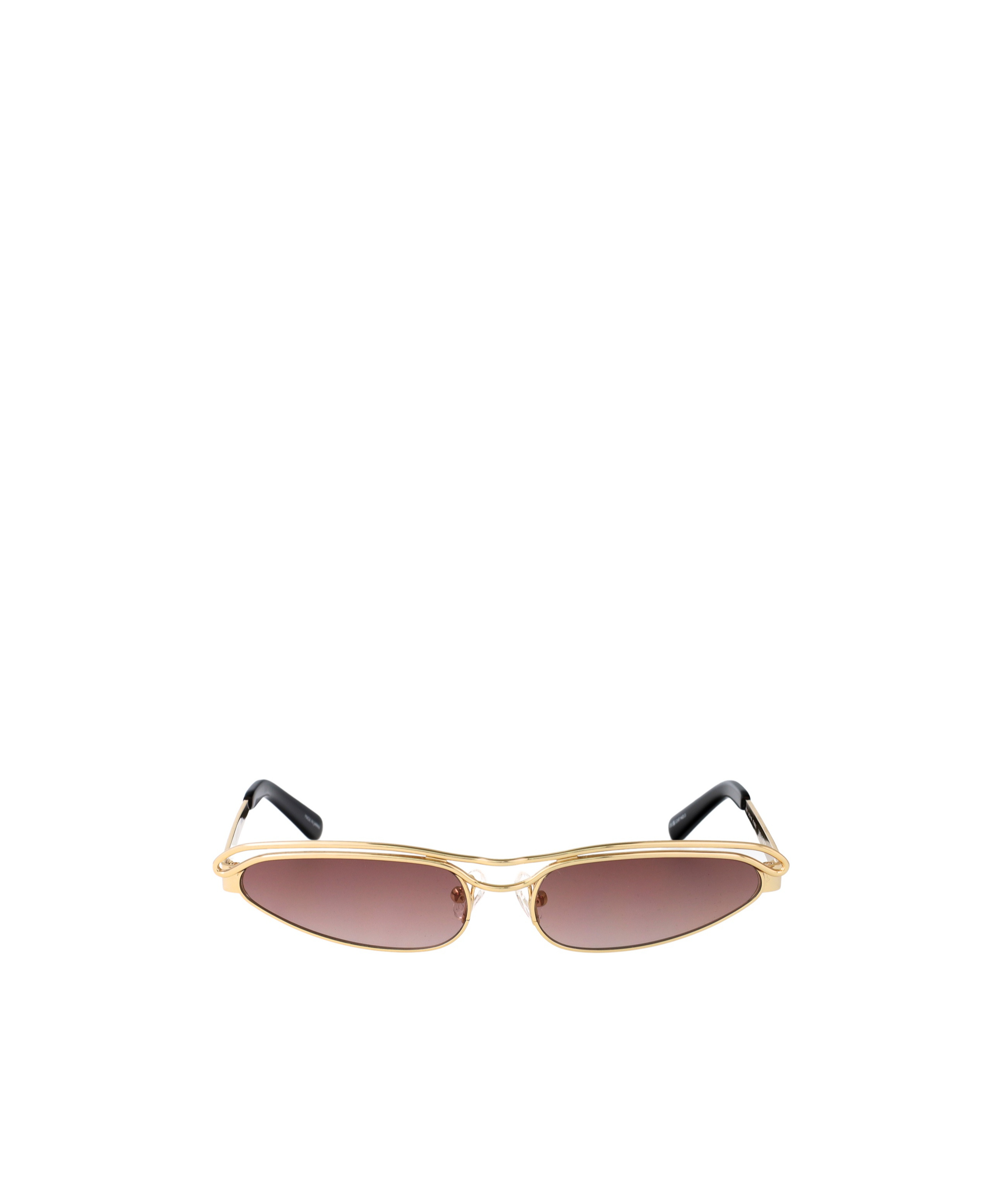 Attico Geometric Frame Sunglasses
