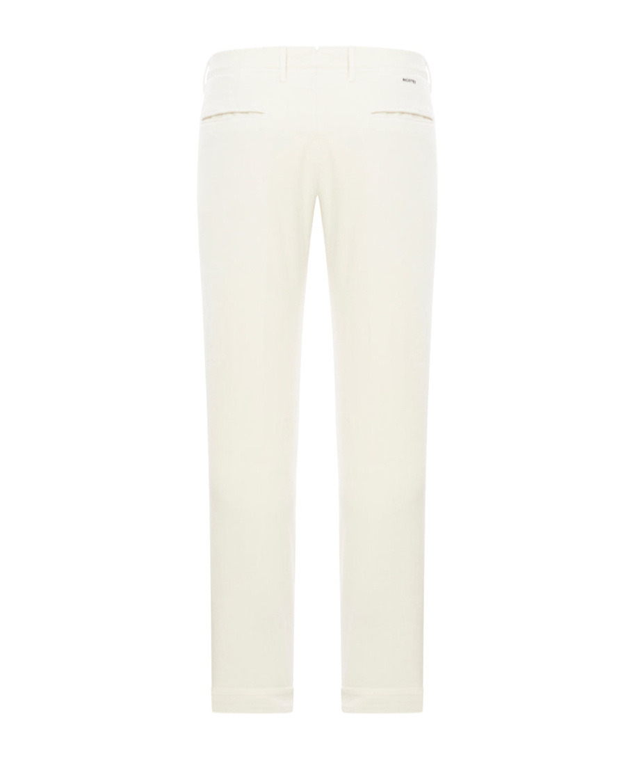 Incotex Belt Loops Slacks In White