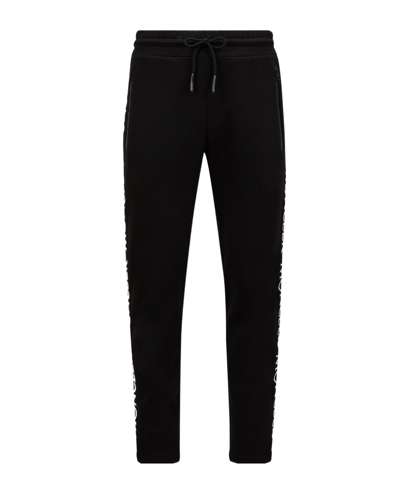 Moncler Logo Trousers, Men, Black, Size: Xl In Black