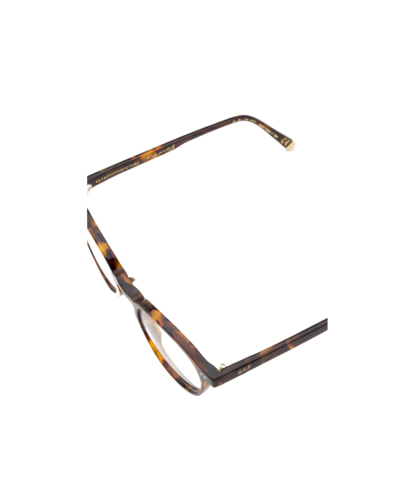 Retrosuperfuture Geometric Frame Plain Mirror In Brown