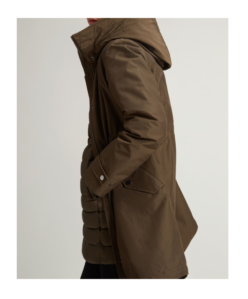 Shop Woolrich Authentic 3 In 1 Parka In Green