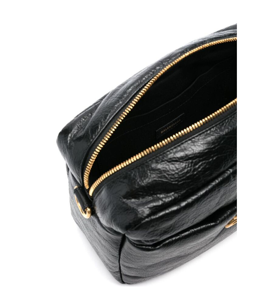 Balenciaga Monaco Camera Bag In Black