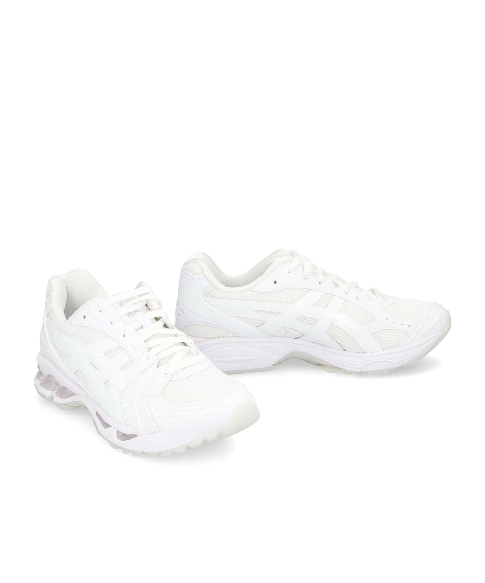 Comme Des Garçons Round-toe Sneakers In White