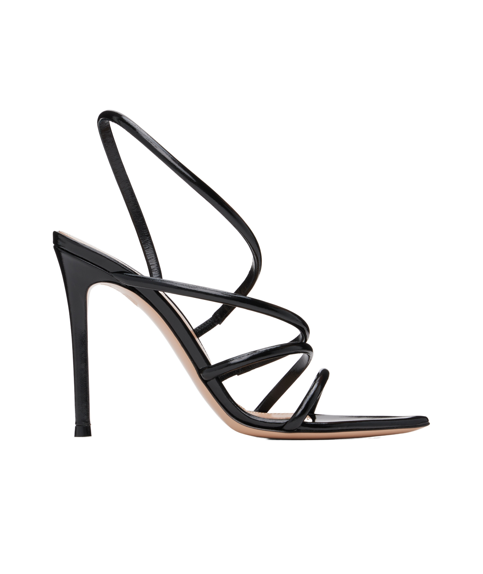 Gianvito Rossi Open-toed High-heeled Sandals In Black