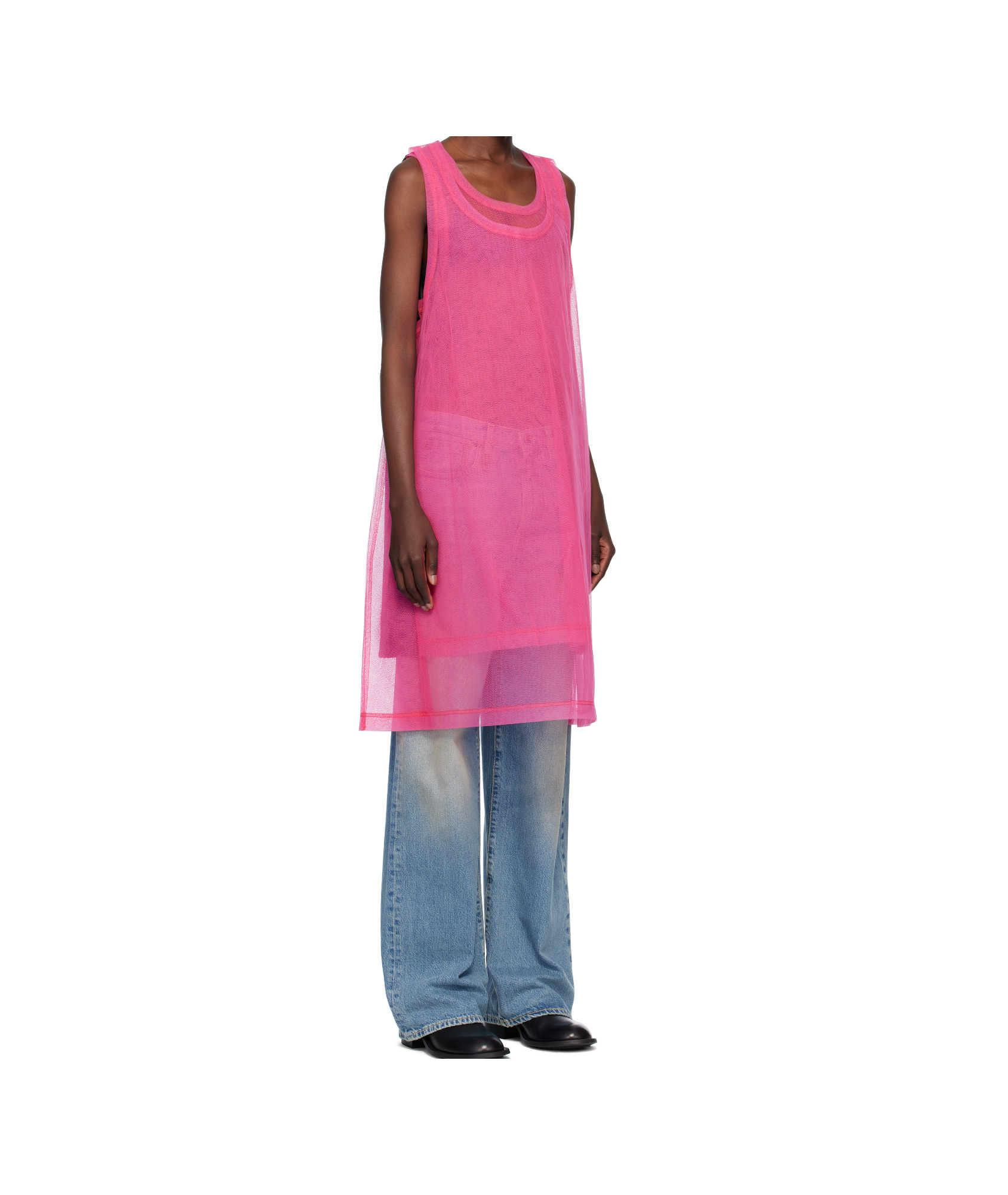 COMME DES GARÇONS TRANSPARENT TULLE VEST 