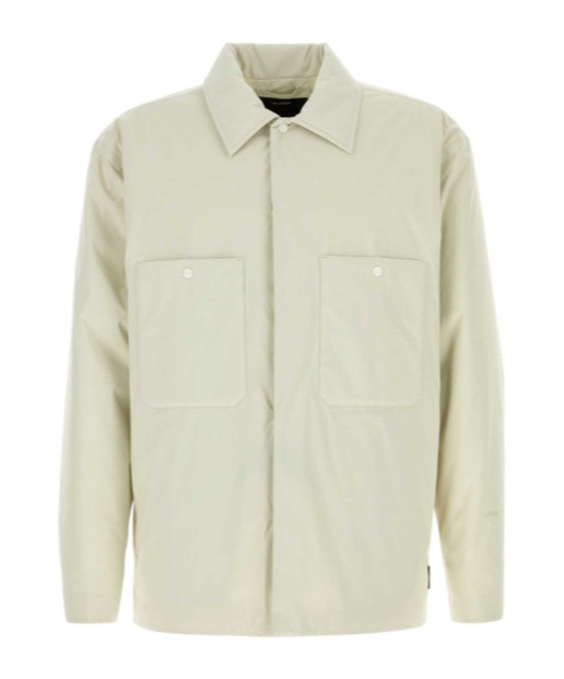 Herno Double-pocket Shirt Jacket In Green