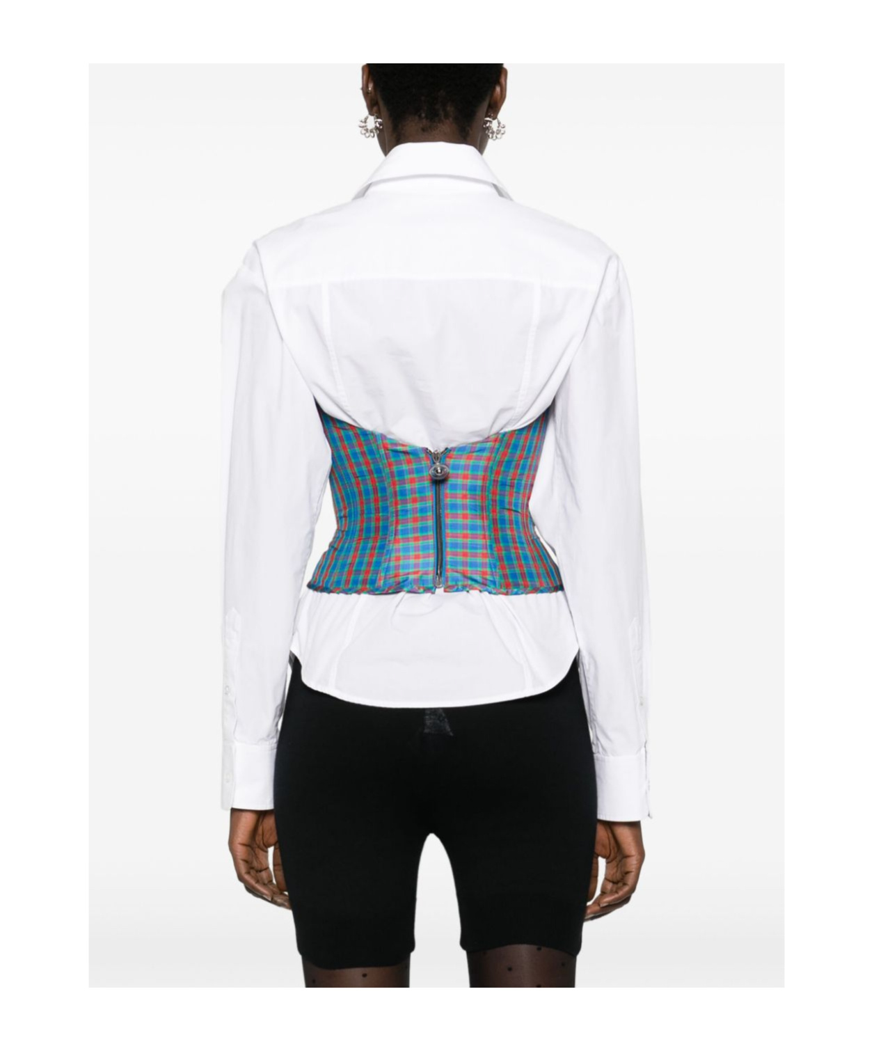 Vivienne Westwood Strapless Corset Top In Multicolor
