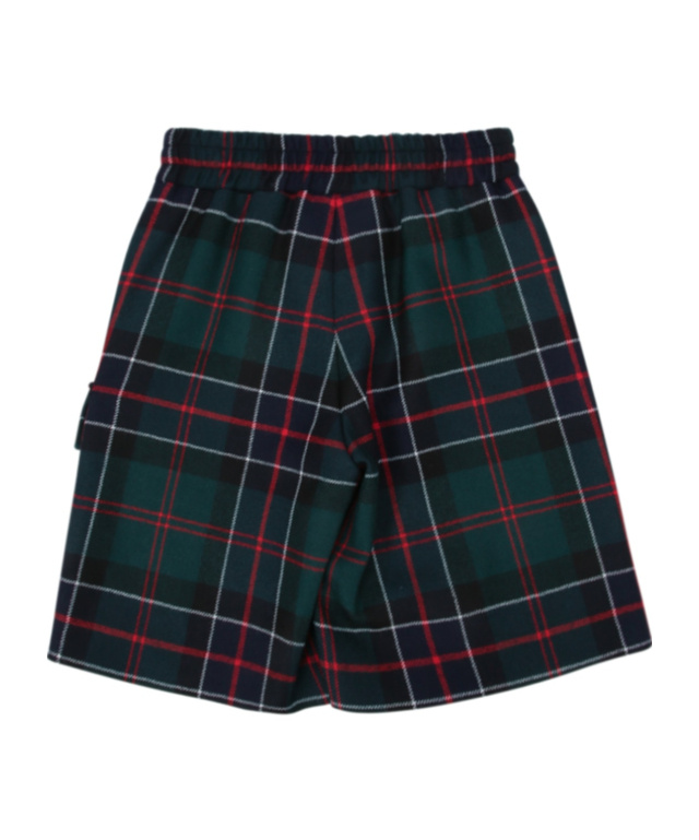 Fendi Plaid Patch-pocket Shorts In Multi