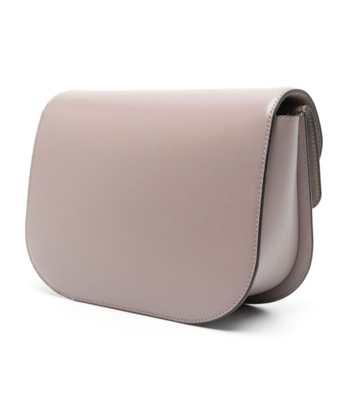 Shop Furla Mini Sfera Cross Body Bag In Nude