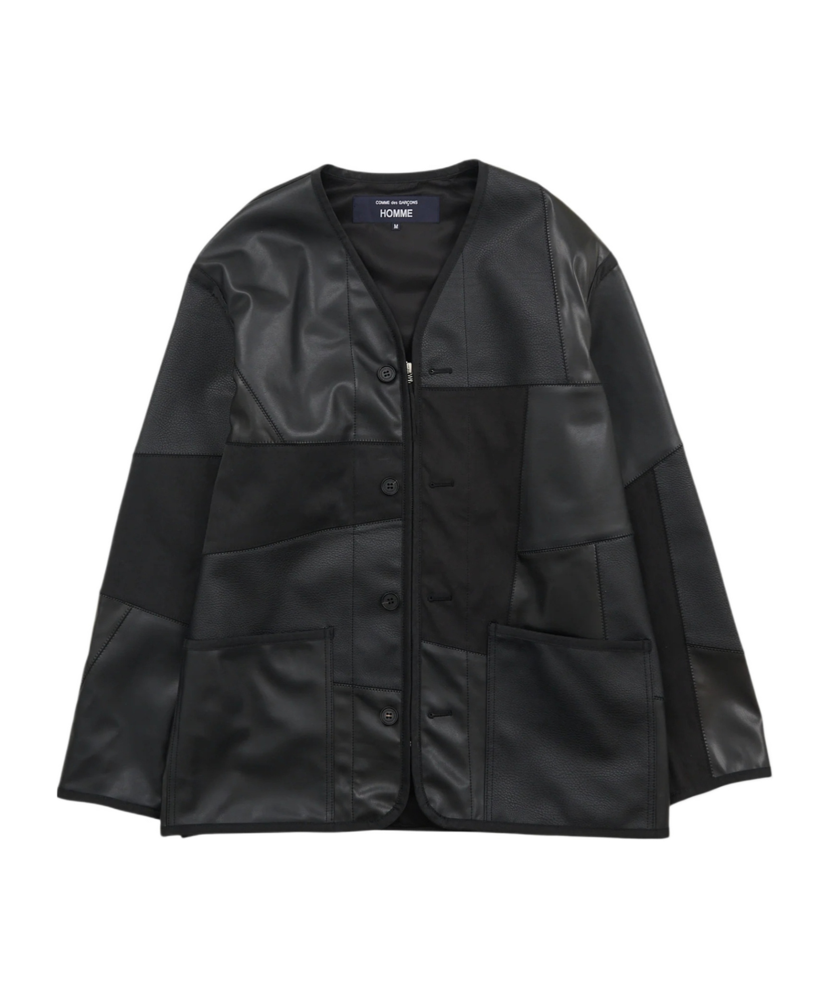 Comme Des Garçons Long Sleeve Jacket In Black
