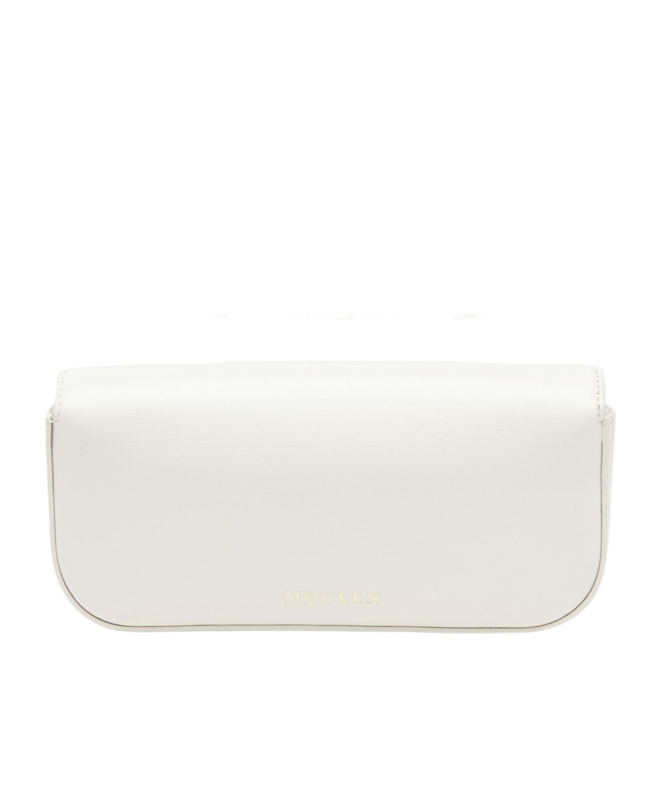 Alexander Mcqueen Small Skull Flower Cross-body Bag In White