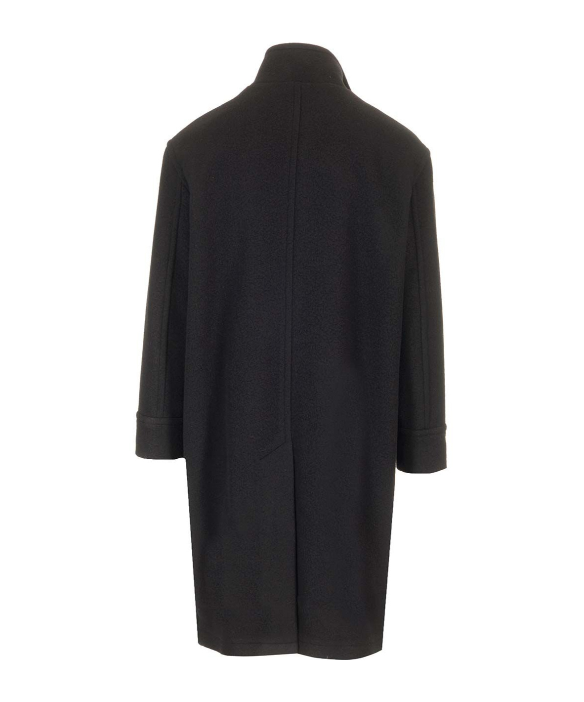 Tagliatore Cappotto Foderato Mon Alamari T24-160 In Black