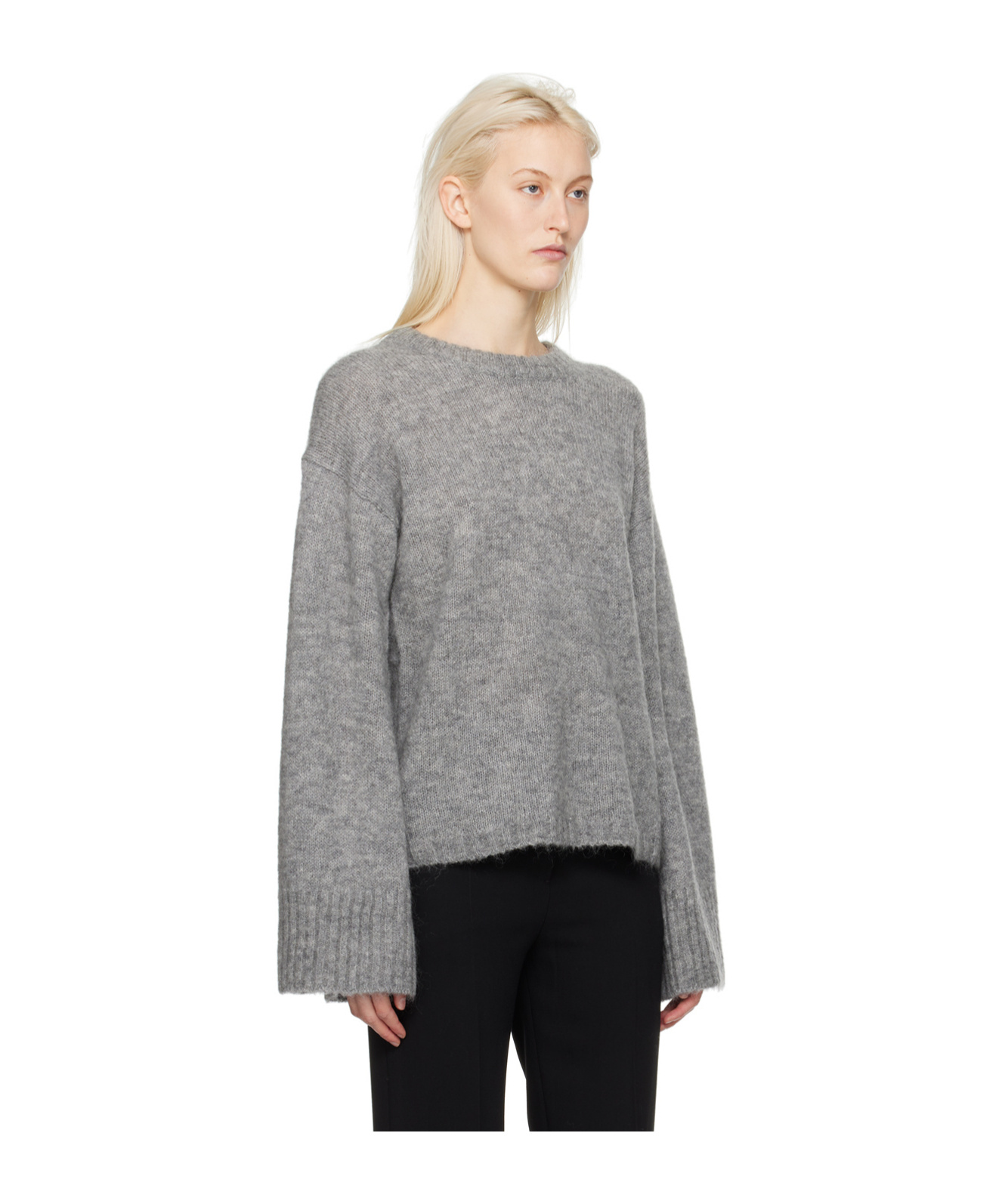 By Malene Birger Gray Cierra Sweater In Gray