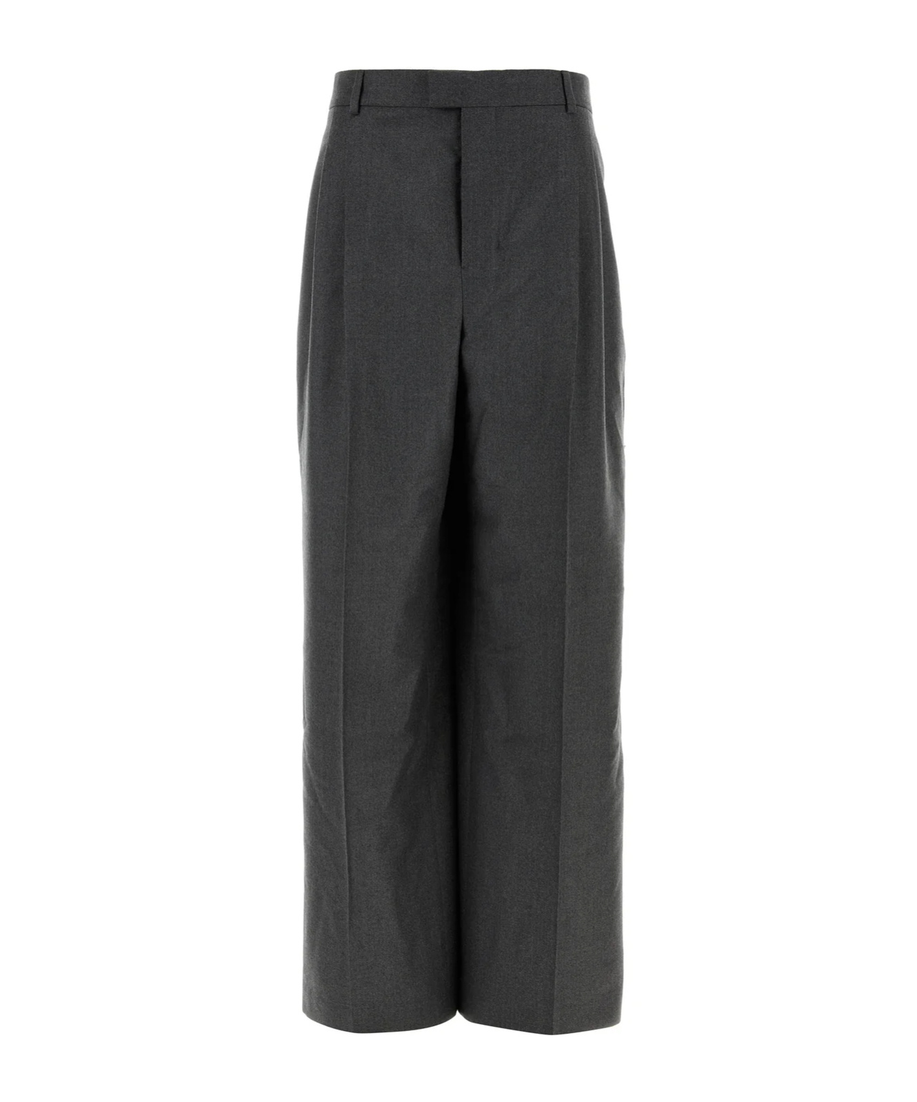 Ami Alexandre Mattiussi Belt Loops Slacks In Black