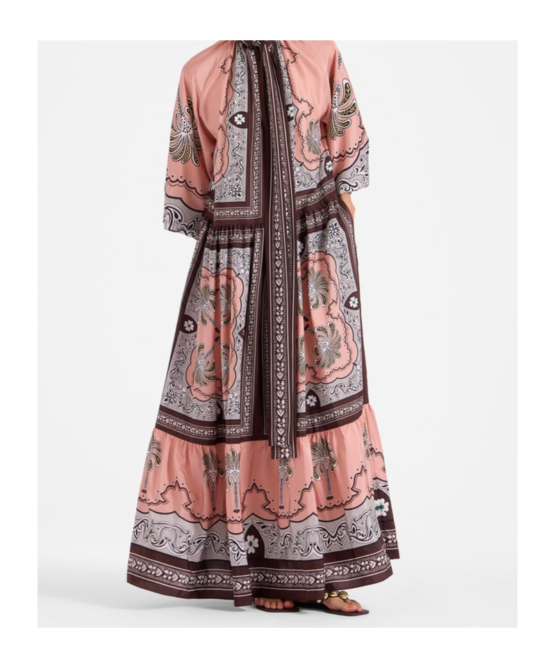 La Doublej Athena Dress In Multicolor