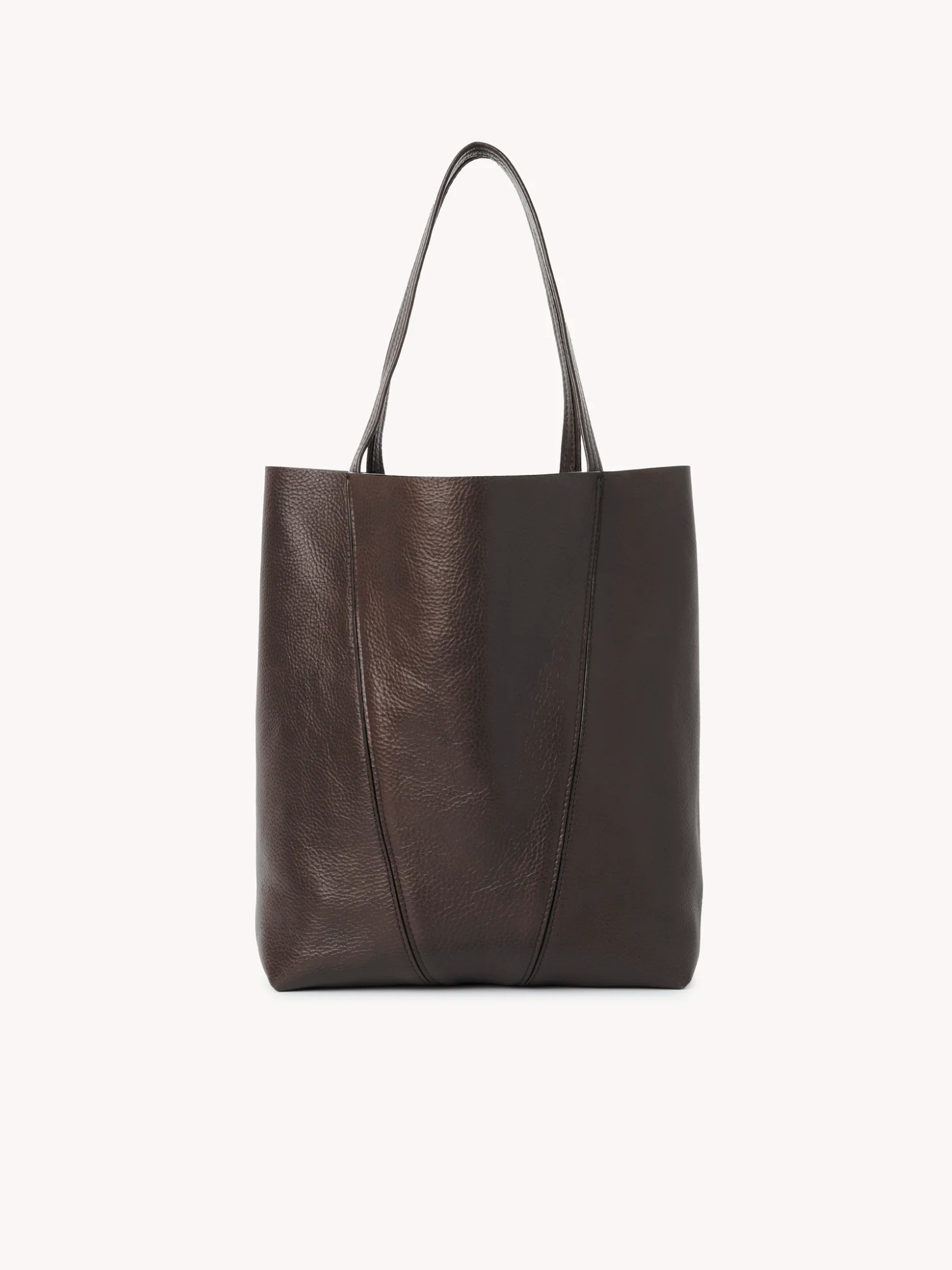 Chloé Spin Shoulder Bag In Brown