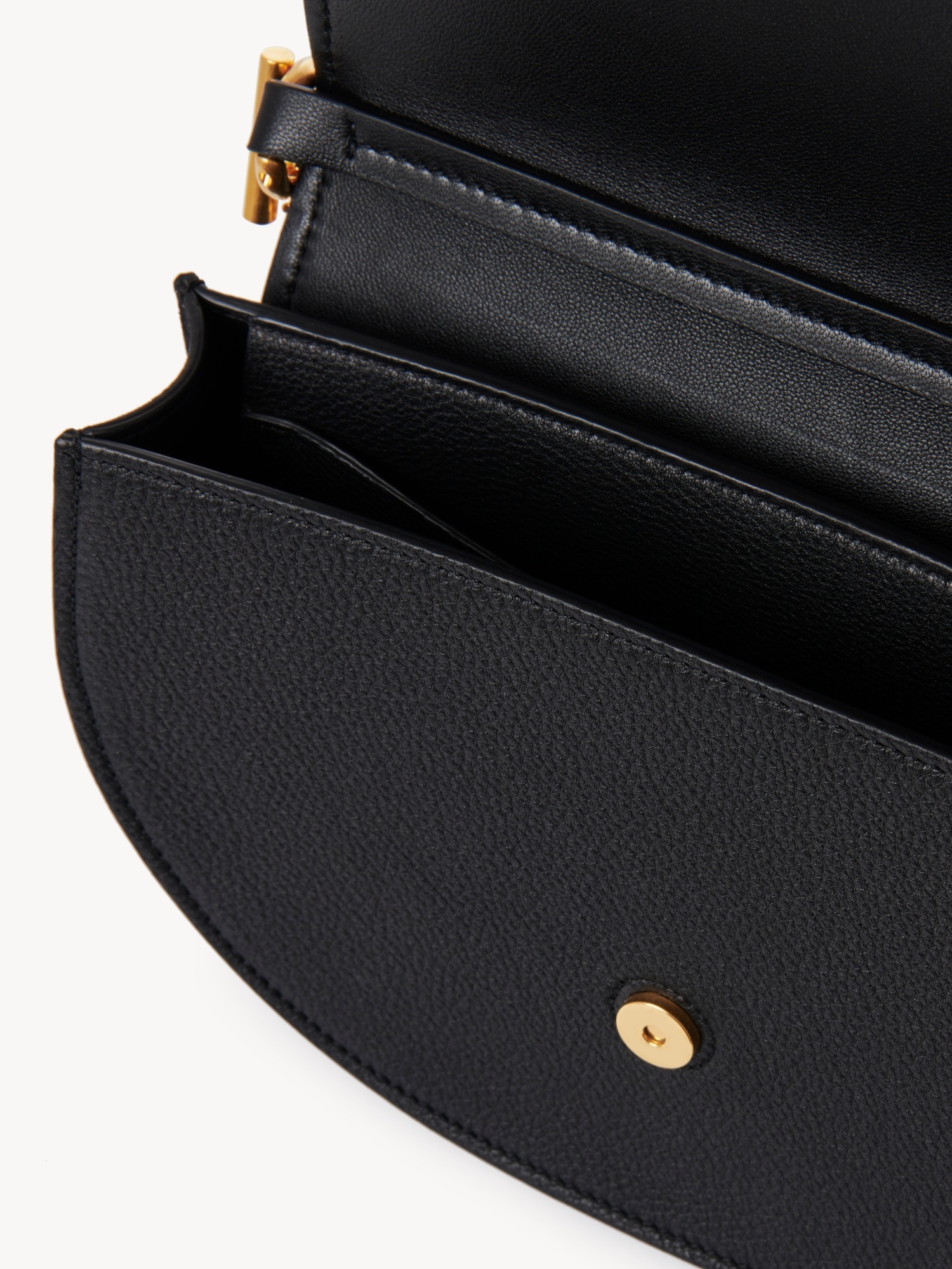 Chloé Leather Top Handle Bag In Black