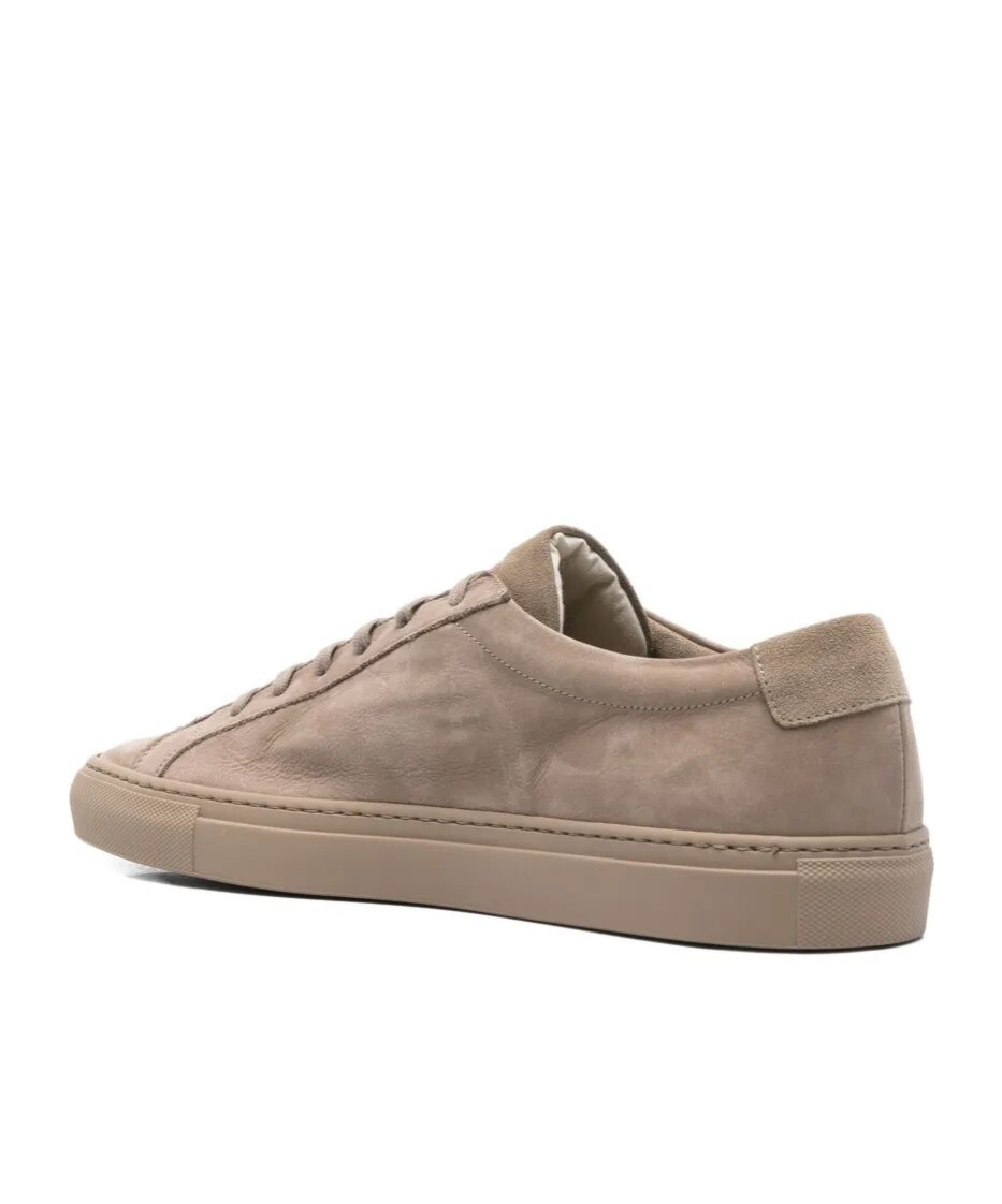 Common Projects Suede-leather Low-top Sneakers In Neutral