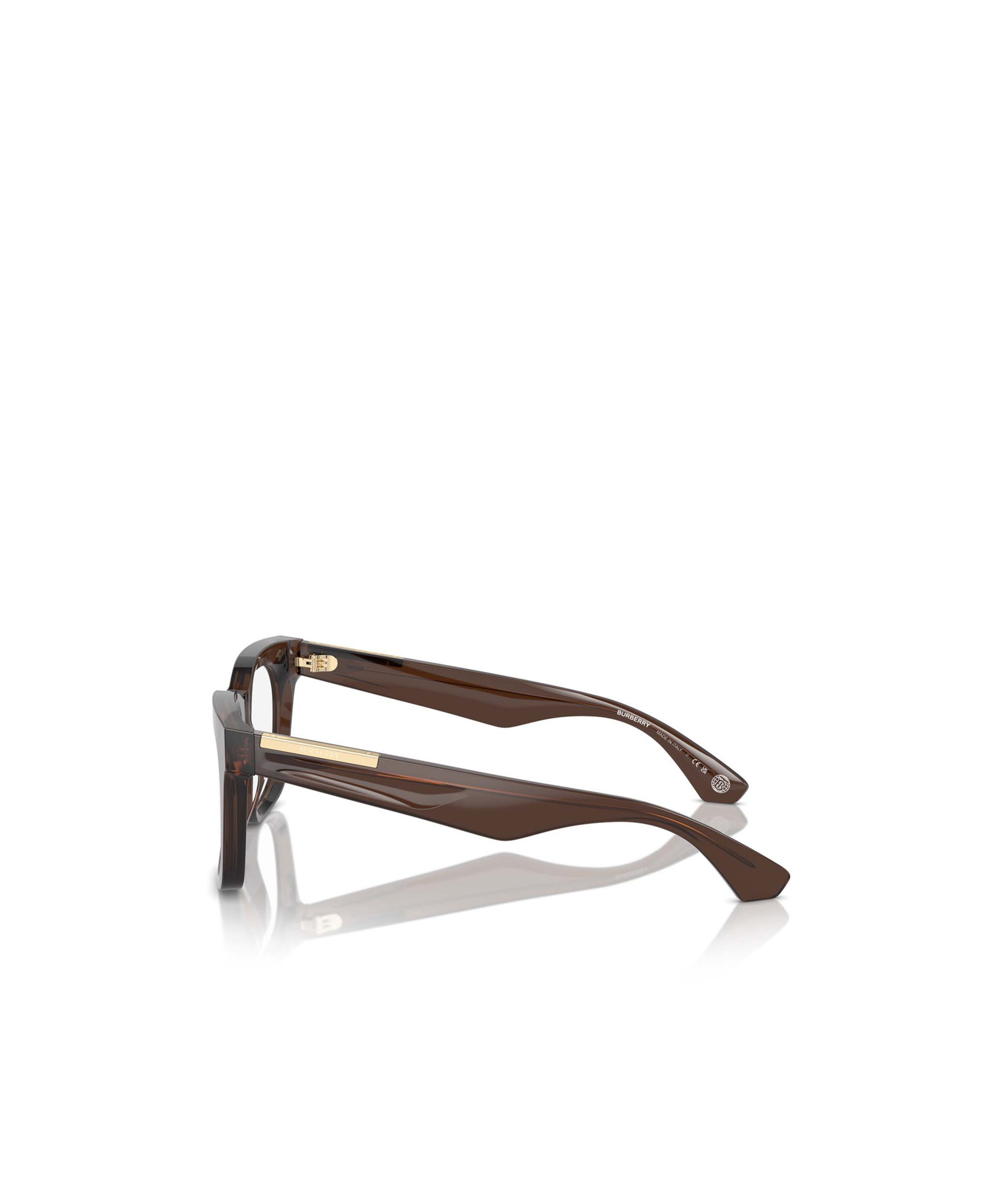Burberry Eyewear Square Frame Glasses In Black