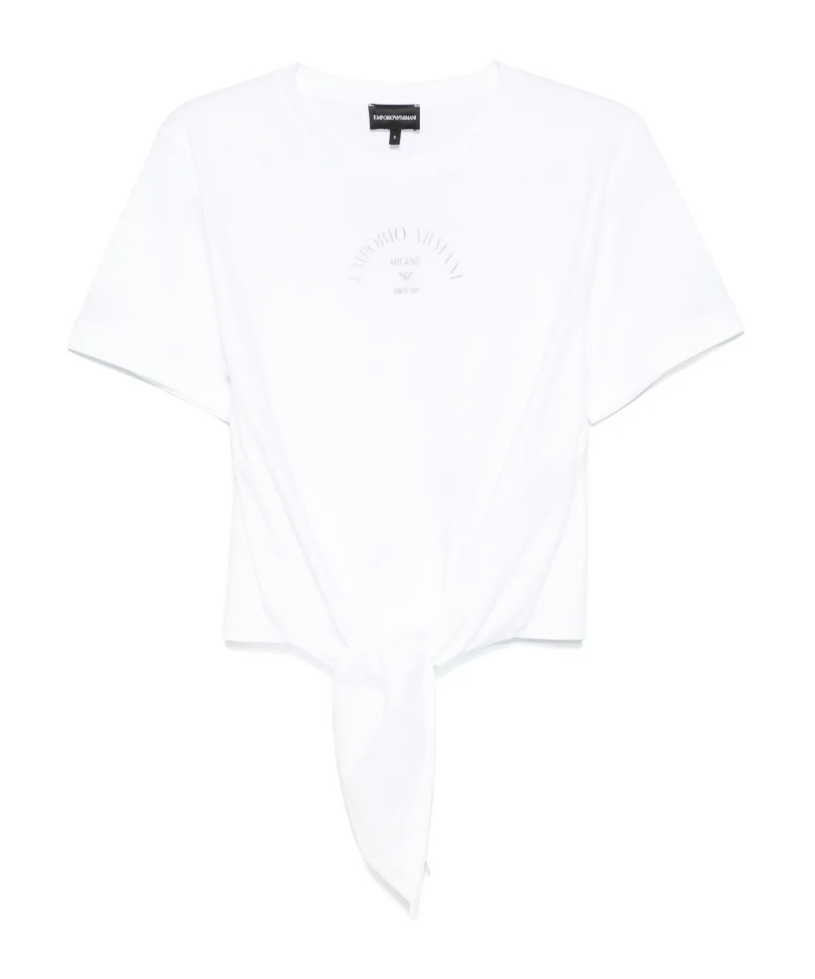 Emporio Armani Short-sleeved T-shirt In White