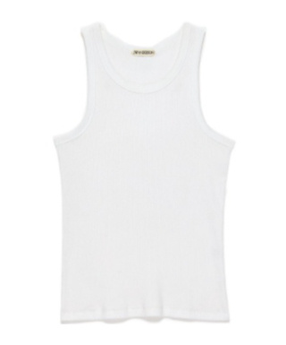 Jw Anderson Womens Sheer Cami Vest Top In Off-white