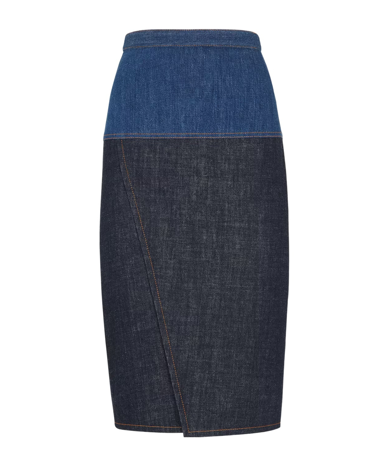 Fendi Jeans Skirt In Black