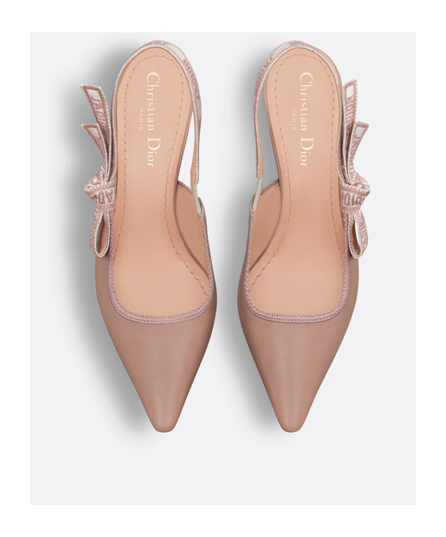 Dior Heeled Shoes In Nude