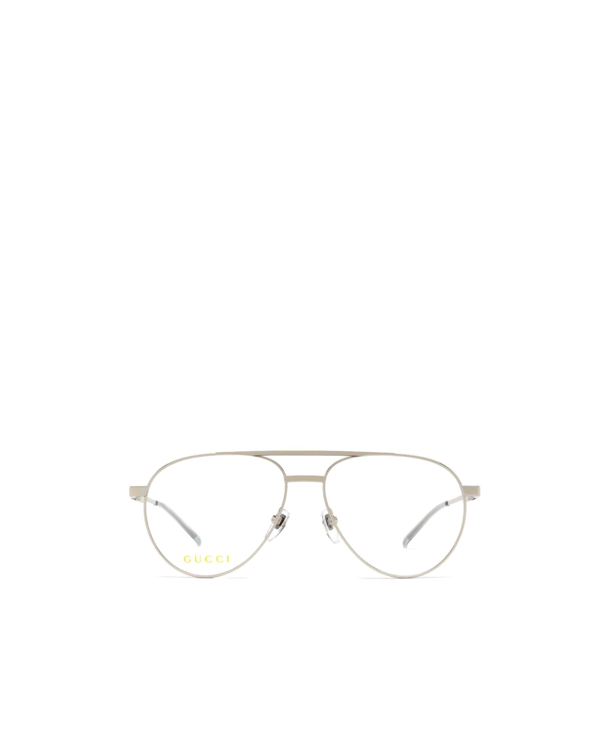 Gucci Pilot-frame Glasses In Nude