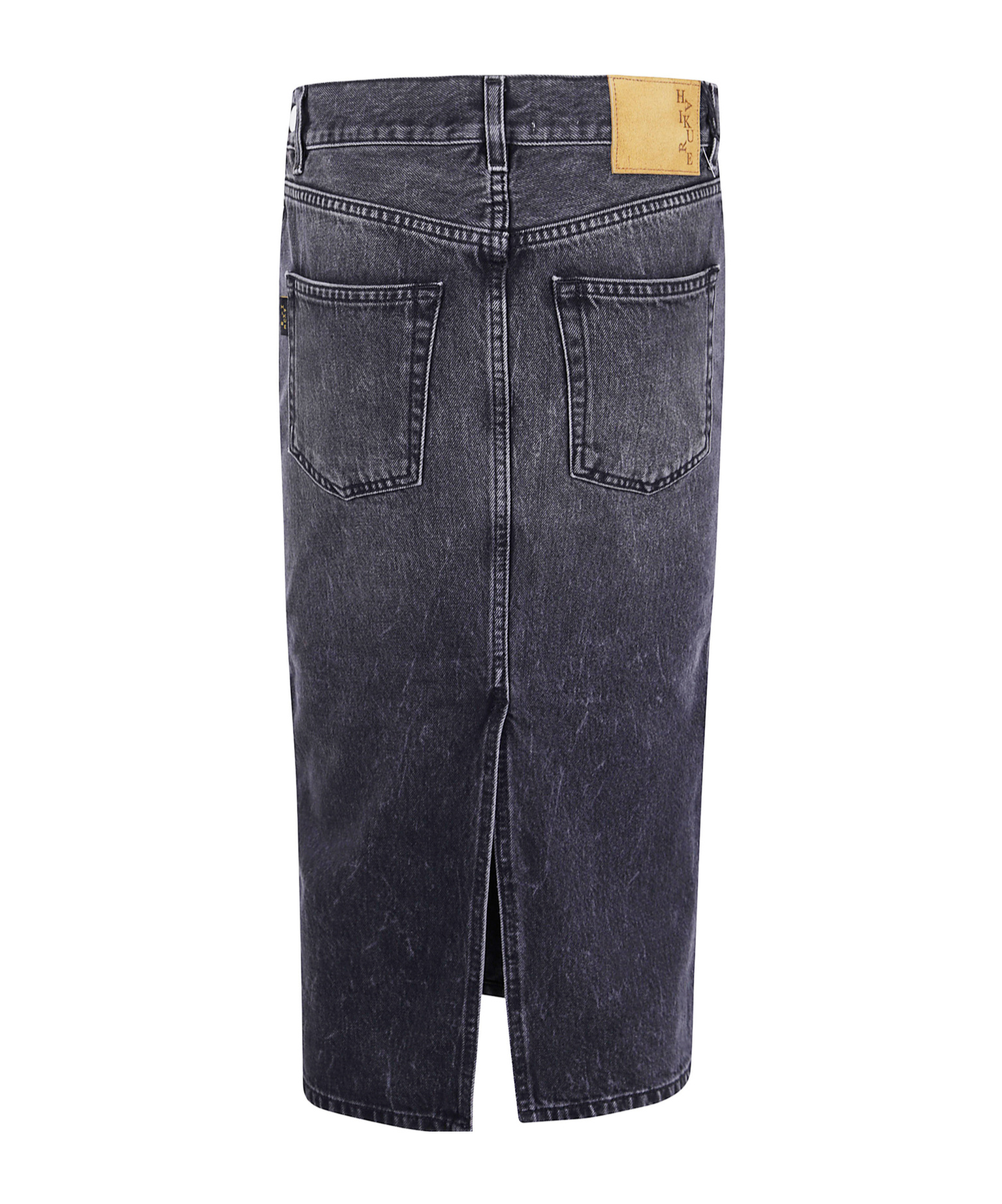 Haikure Authentic Skirt With Pockets And Slit In Blue
