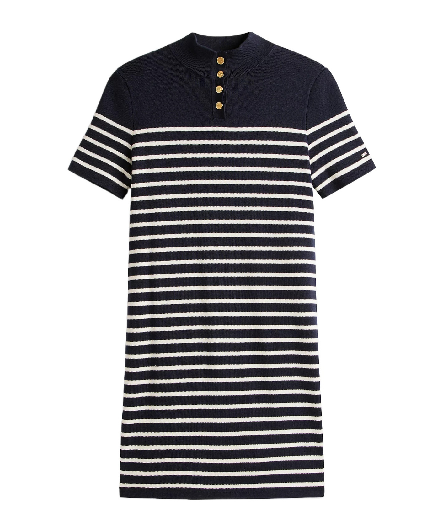Tommy Hilfiger Short Sleeve Dress In Black