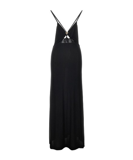 EMPORIO ARMANI LOGO-PLAQUE BEACH DRESS