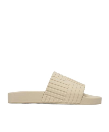 Bottega Veneta Knot-detail Leather Mules In Nude