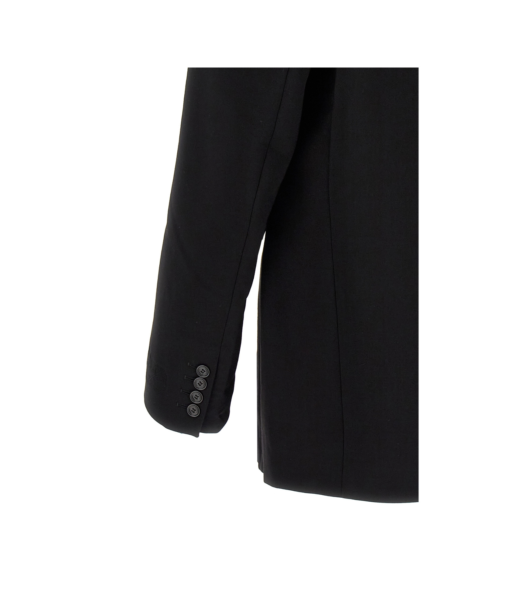 Vetements 'blazer Brodé Du Logo' In Black