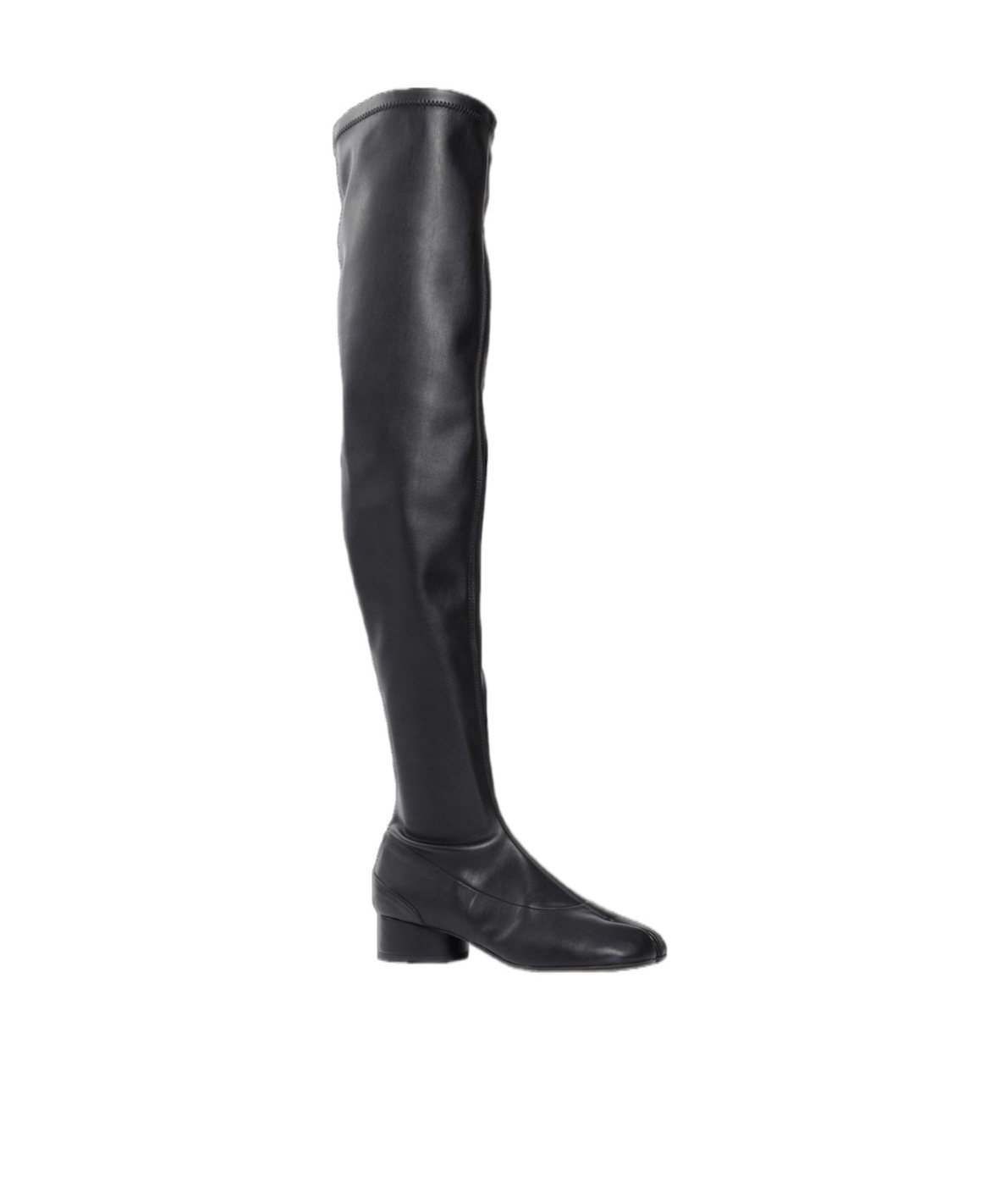 Maison Margiela Tabi Stivale Boots In Black