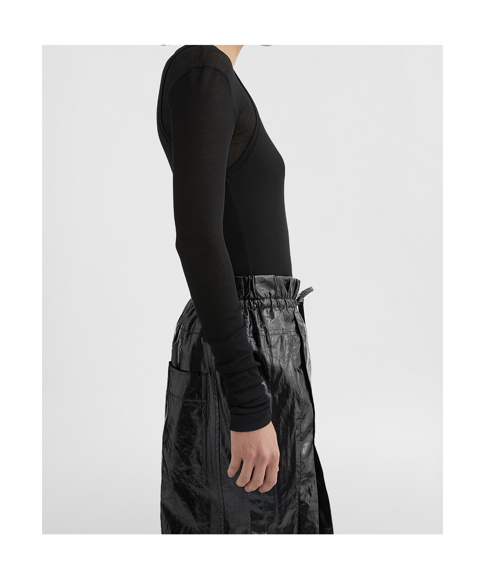 Jil Sander Crew-neck T-shirt In Black