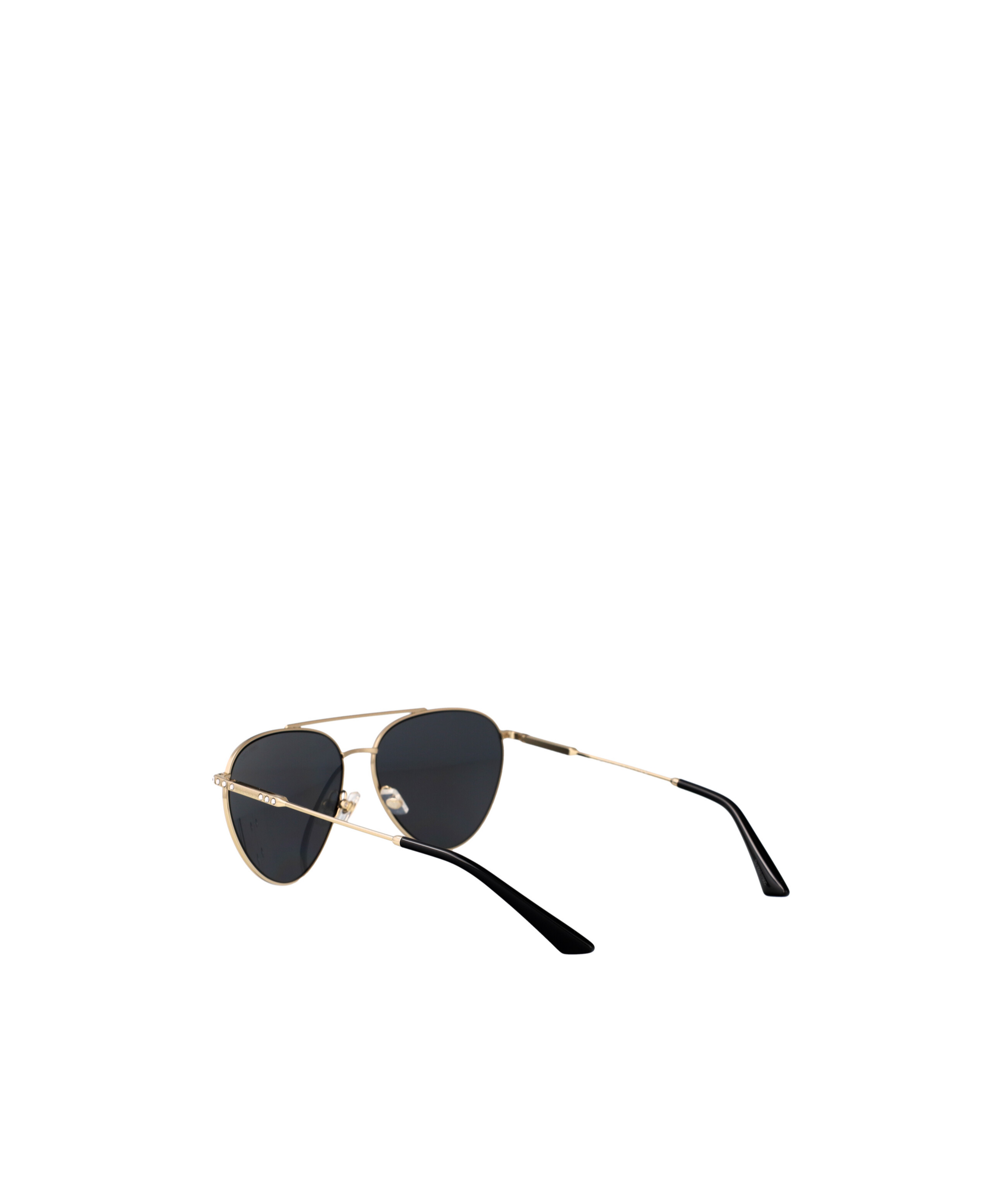 Jimmy Choo Womens Gold Jc4002b Pilot-frame Steel Sunglasses In Black