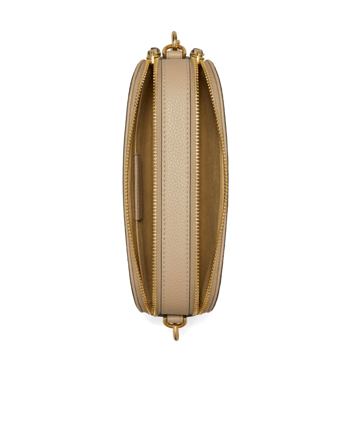 Tory Burch Zippered Shoulder Bag In Brown
